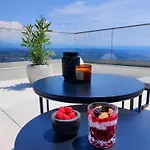 Opatija Sky, For 10 With Panoramic Sea View * Donji Rukavac