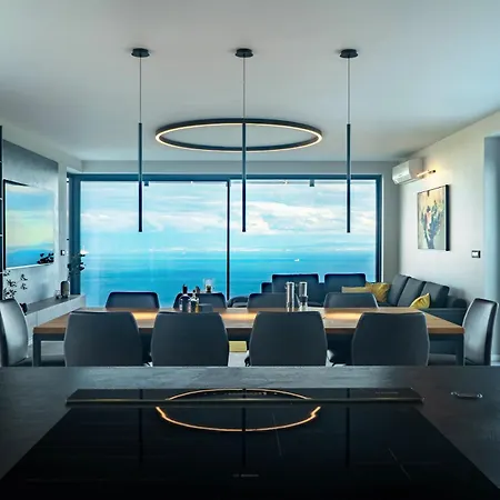 Opatija Sky, For 10 With Panoramic Sea View Villa *