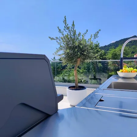 Opatija Sky, For 10 With Panoramic Sea View Villa