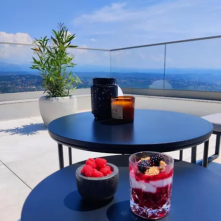 Opatija Sky, For 10 With Panoramic Sea View * Donji Rukavac