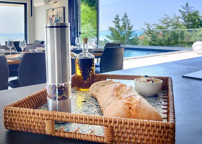 Opatija Sky, For 10 With Panoramic Sea View